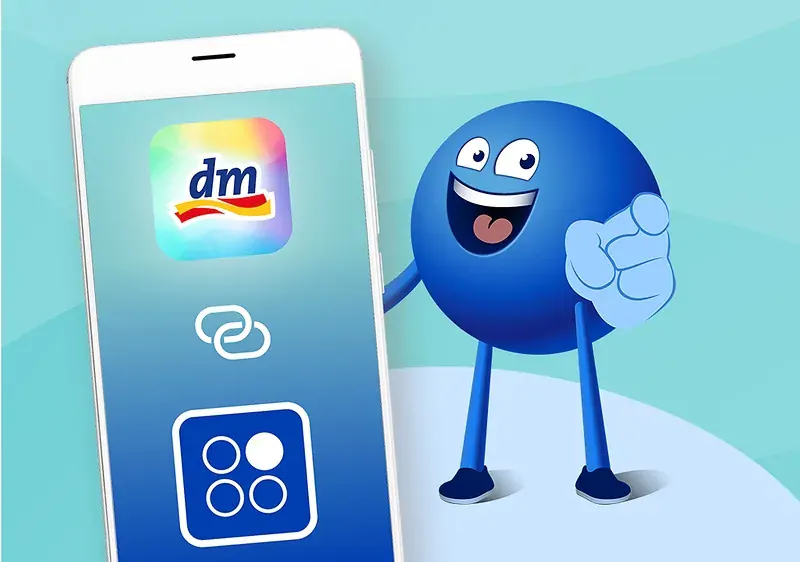 dm App 与 PAYBACK 账户绑定示意图