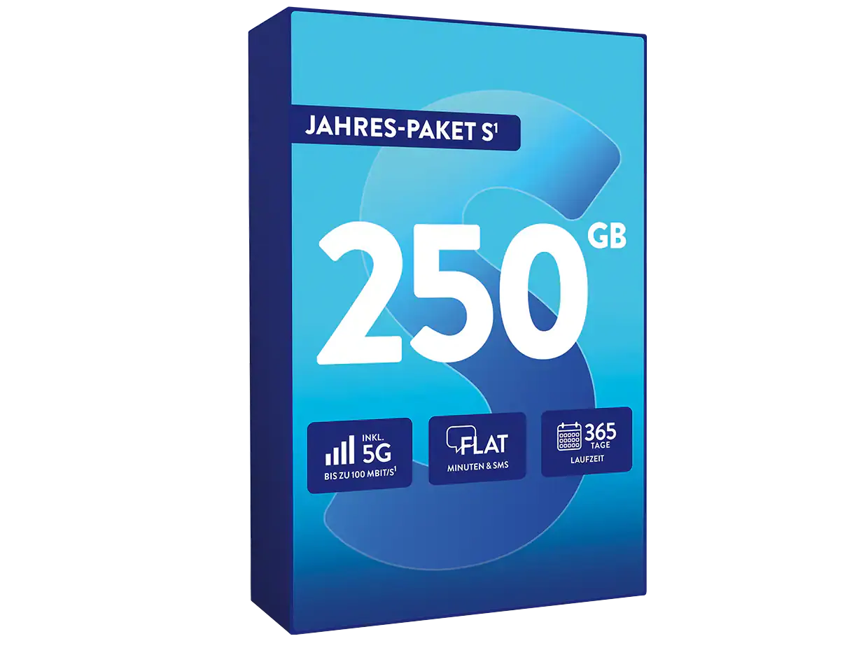 ALDI TALK Jahres-Paket S 年度预付套餐