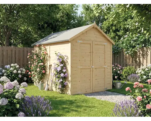 Hornbach Konsta Blockhaus 木制花园收纳屋