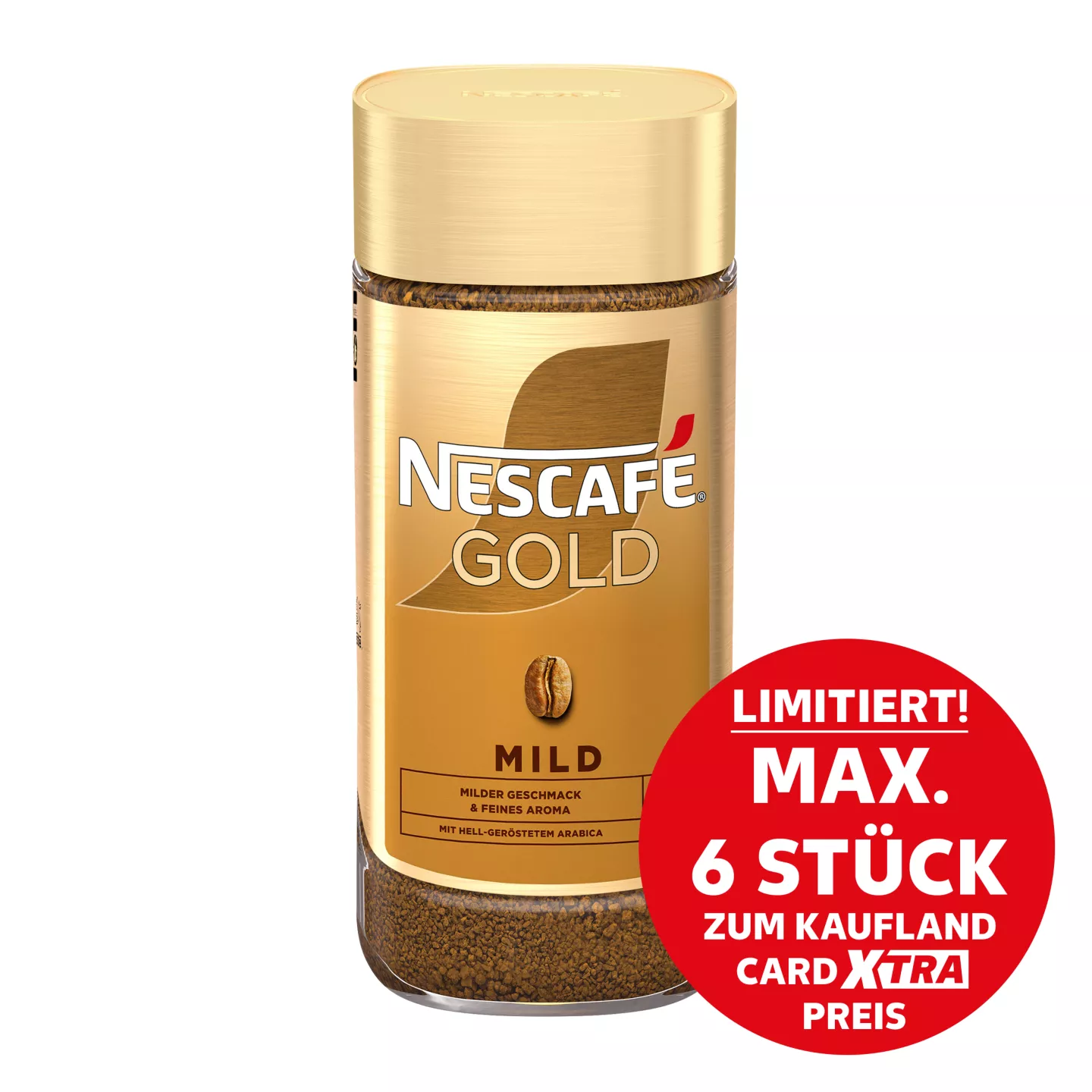 Kaufland NESCAFÉ Gold 190 至 200 克装