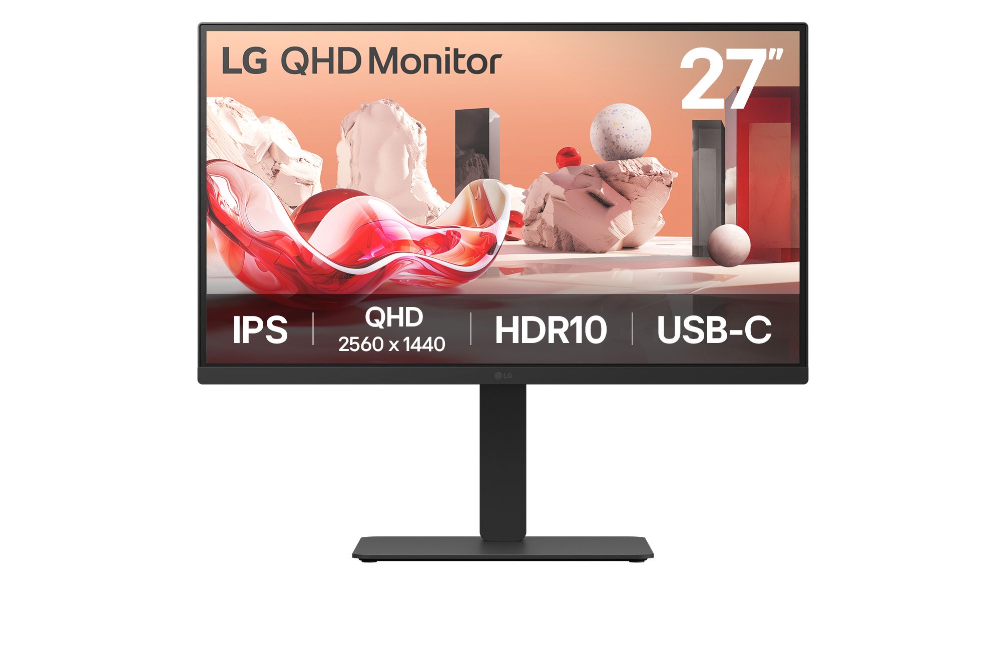 LG 27BA75QB-B 27-inch USB-C office monitor
