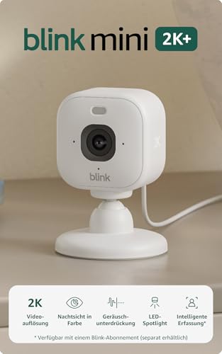Blink Mini 2K+ 1-Camera System White