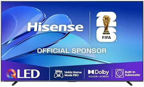 Hisense 98E7Q 98-Zoll QLED TV offizielles Amazon Produktbild