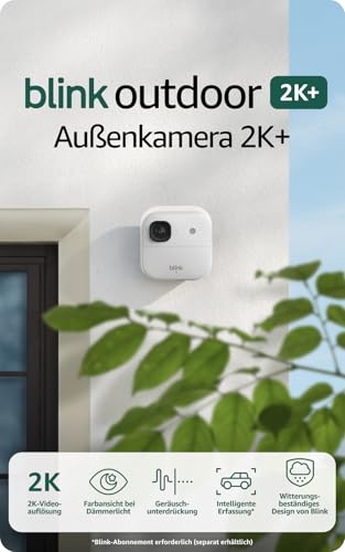 Blink Outdoor 2K+ 1-Camera System White