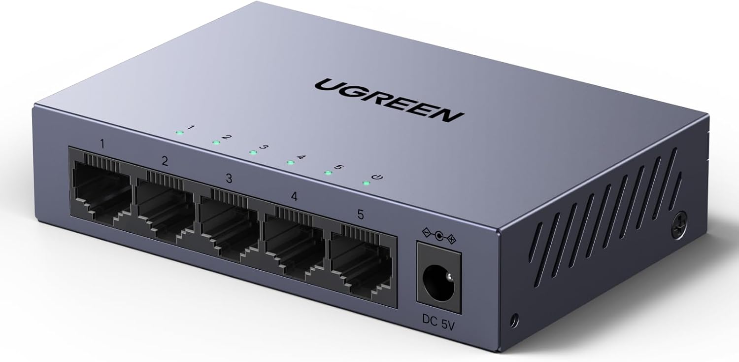 UGREEN 五口千兆轻网管交换机