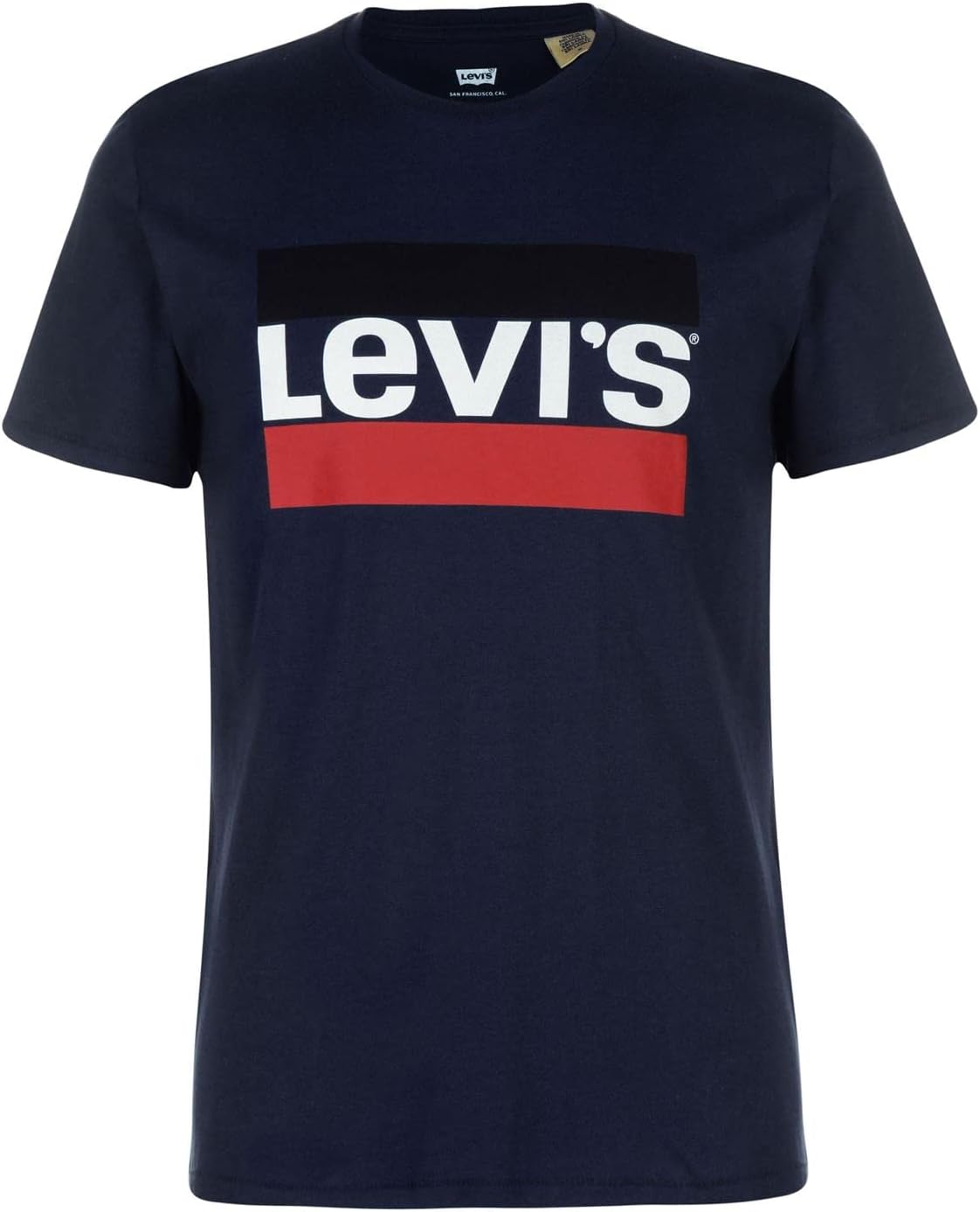 Levi's 男士经典 Logo 纯棉 T 恤