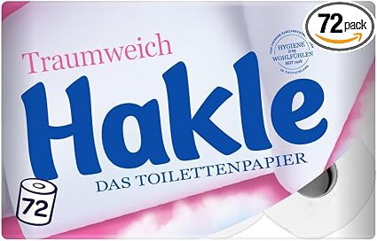 Hakle Traumweich Toilettenpapier im 72-Rollen-Paket