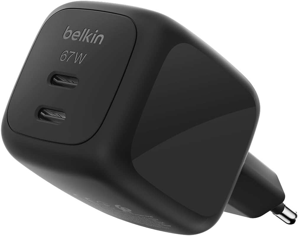 Belkin SmartProtect 67W 双 USB-C 充电器