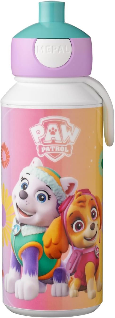 Mepal Pop-up Campus Paw Patrol Girls Trinkflasche offizielles Amazon Produktbild