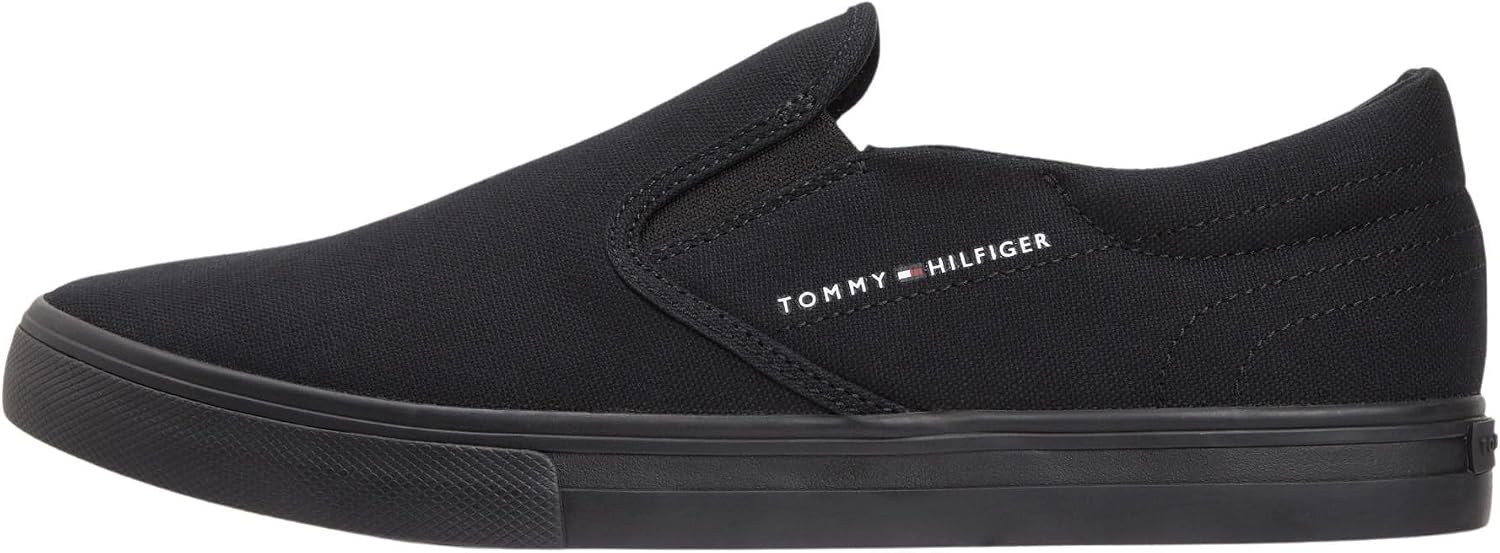 Tommy Hilfiger Vulc Core Slip-On in Schwarz