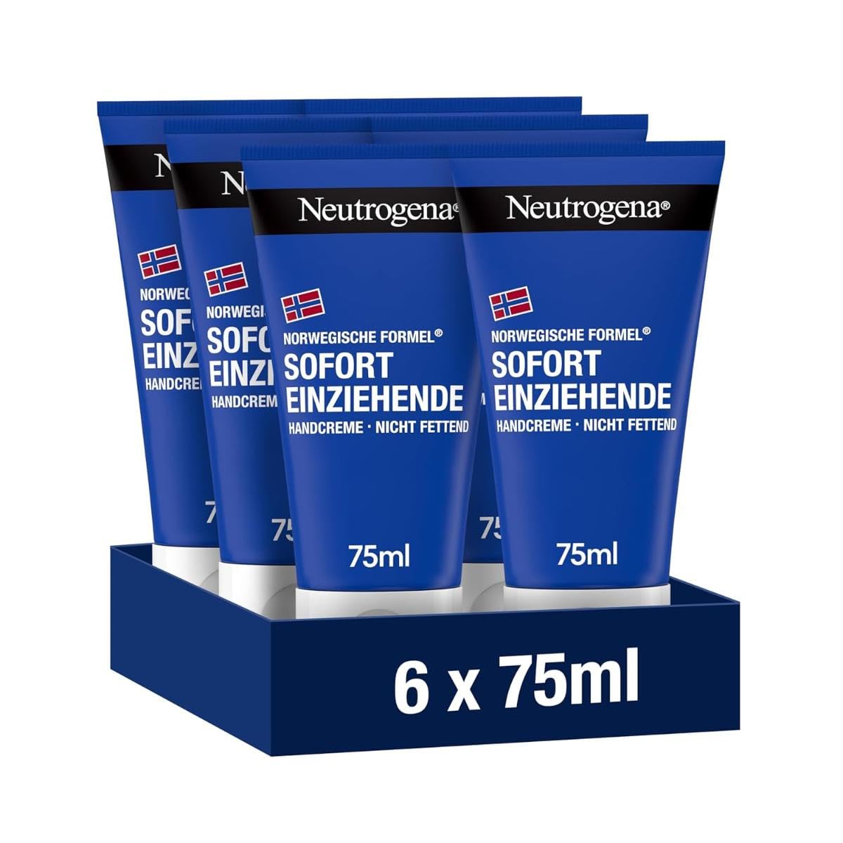 Neutrogena 快吸收护手霜 6×75 ml