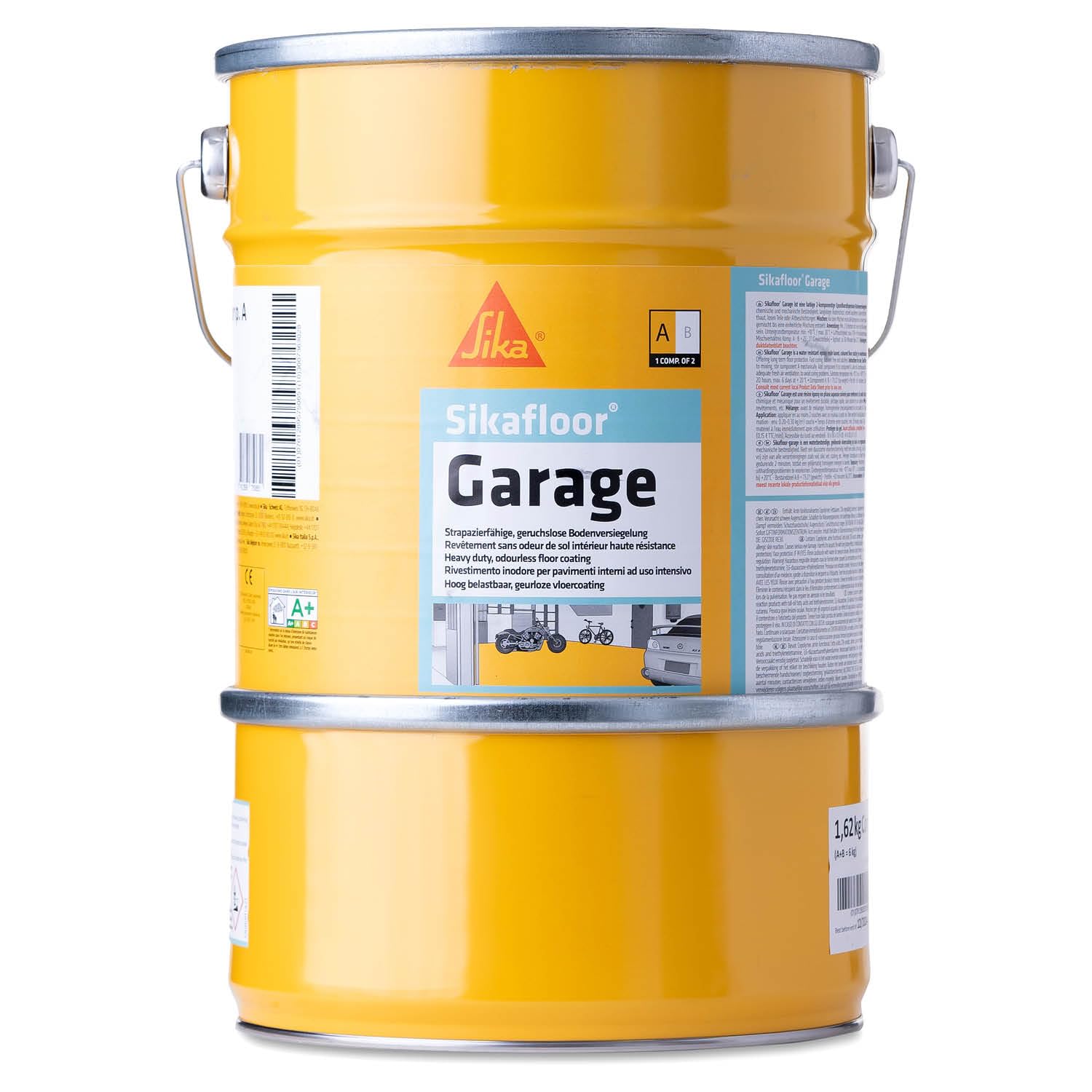 SIKA Sikafloor Garage 6 kg Kieselgrau Epoxidharz-Bodenbeschichtung bei Amazon Deutschland