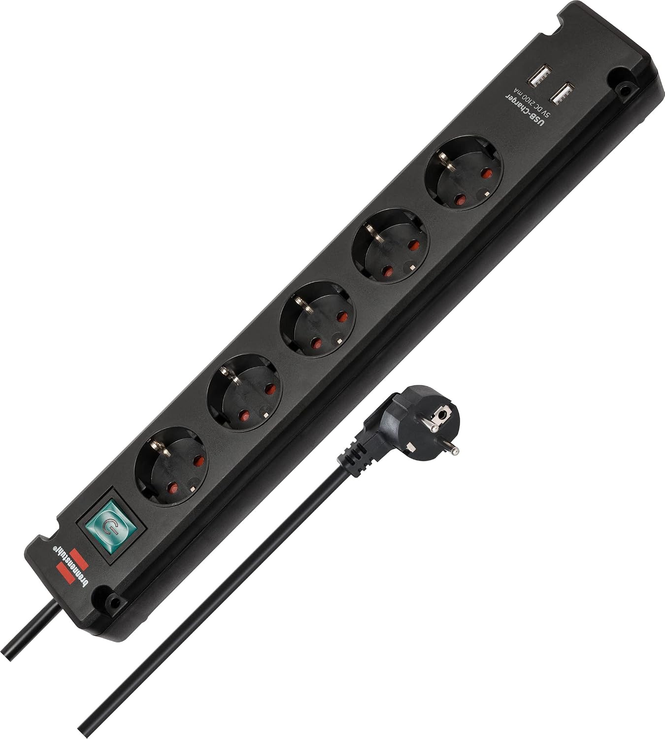 Brennenstuhl Bremounta 1150660315 五位 USB-A 插线板