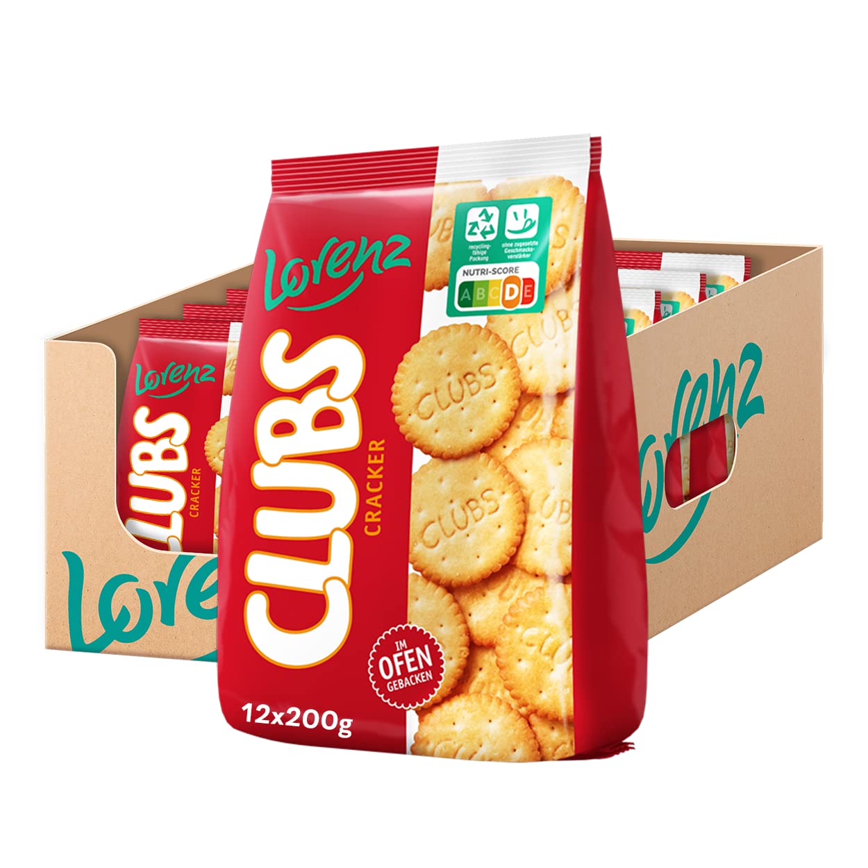 Lorenz Clubs Original Cracker im 12er-Großpack