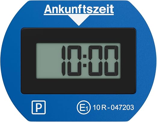 Blaue automatische Parkscheibe Needit Park Lite I