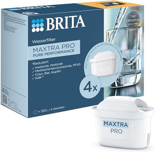 BRITA MAXTRA PRO Pure Performance 4er-Pack