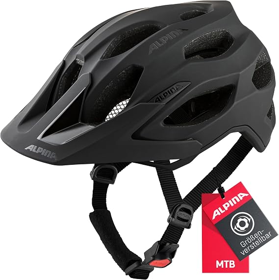 ALPINA Carapax 2.0 Fahrradhelm black matt