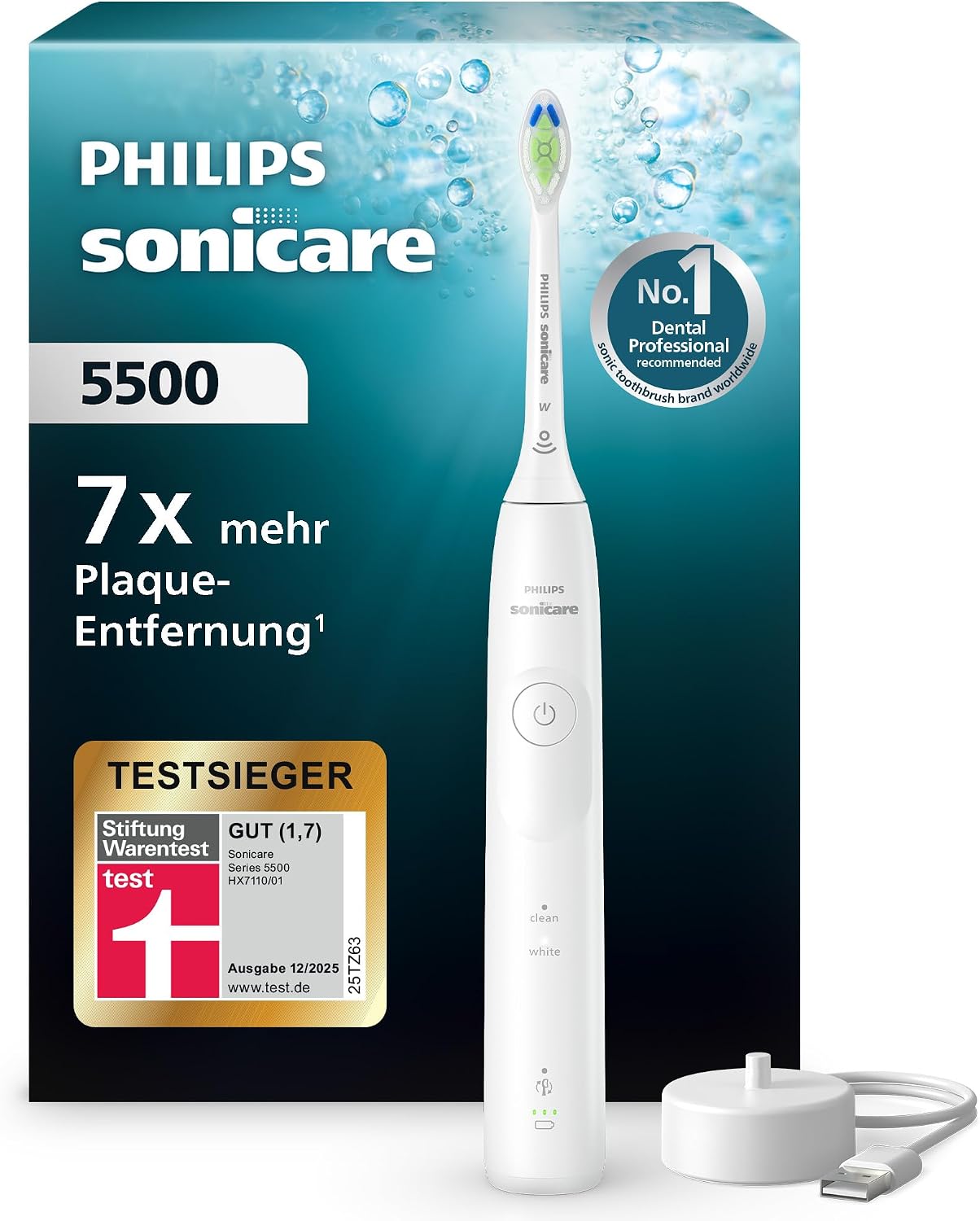 Philips Sonicare 5500 HX7110/01 elektrische Zahnbuerste bei Amazon