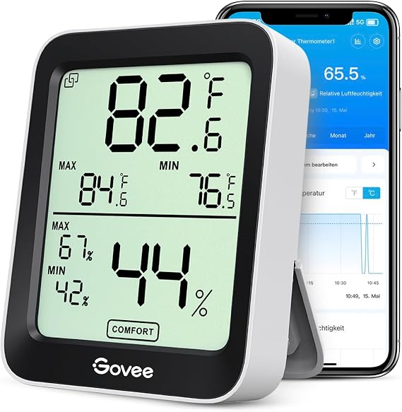 Govee Bluetooth Thermometer-Hygrometer mit LCD-Anzeige