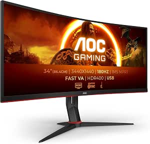 AOC CU34G2XPD 34-Zoll-Curved-Gaming-Monitor