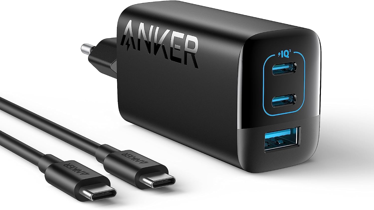 Anker 335 Charger 67W EU with USB-C cable (B2673 / ASIN B0C4XVMT81)