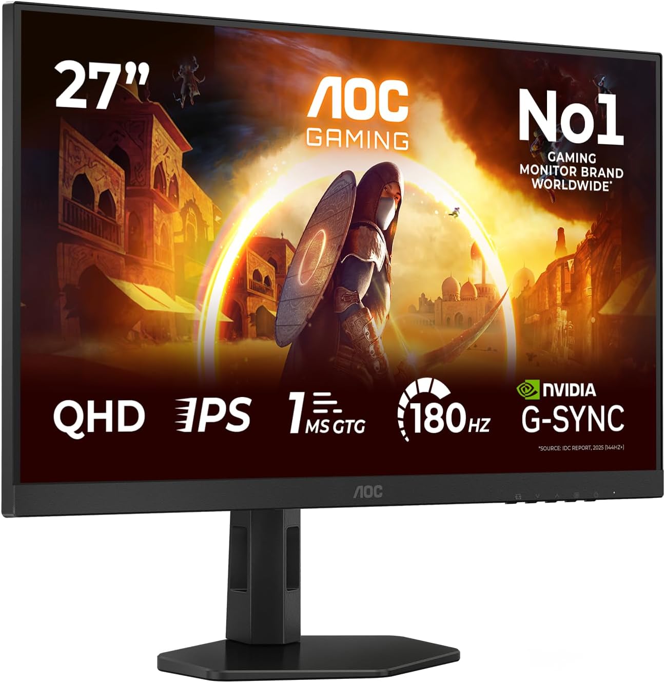 AOC Q27G4XD 27-Zoll-WQHD-Monitor fuer 139 EUR bei Amazon
