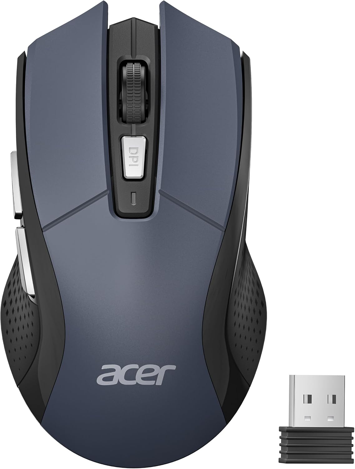 Schwarze Acer-Funkmaus mit USB-A-Empfänger