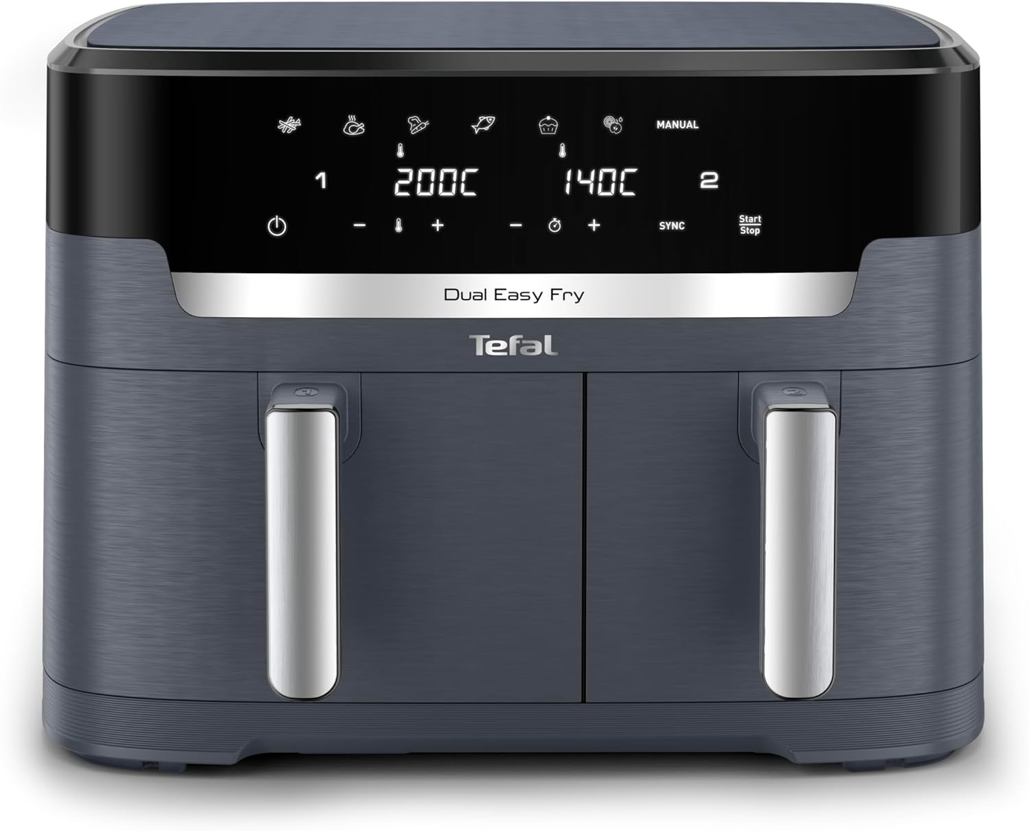 Tefal Dual Easy Fry XXL 11L 双篮空气炸锅 137.89 EUR,来自 Amazon.de