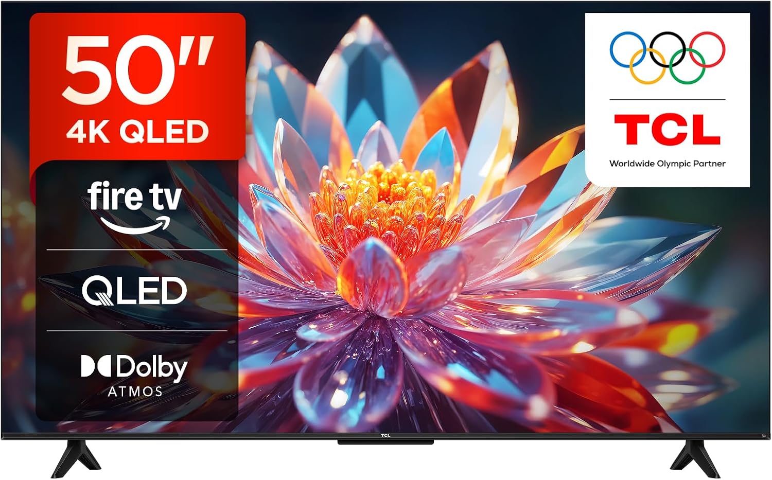 TCL 50T6C 50 英寸 QLED 4K Fire TV