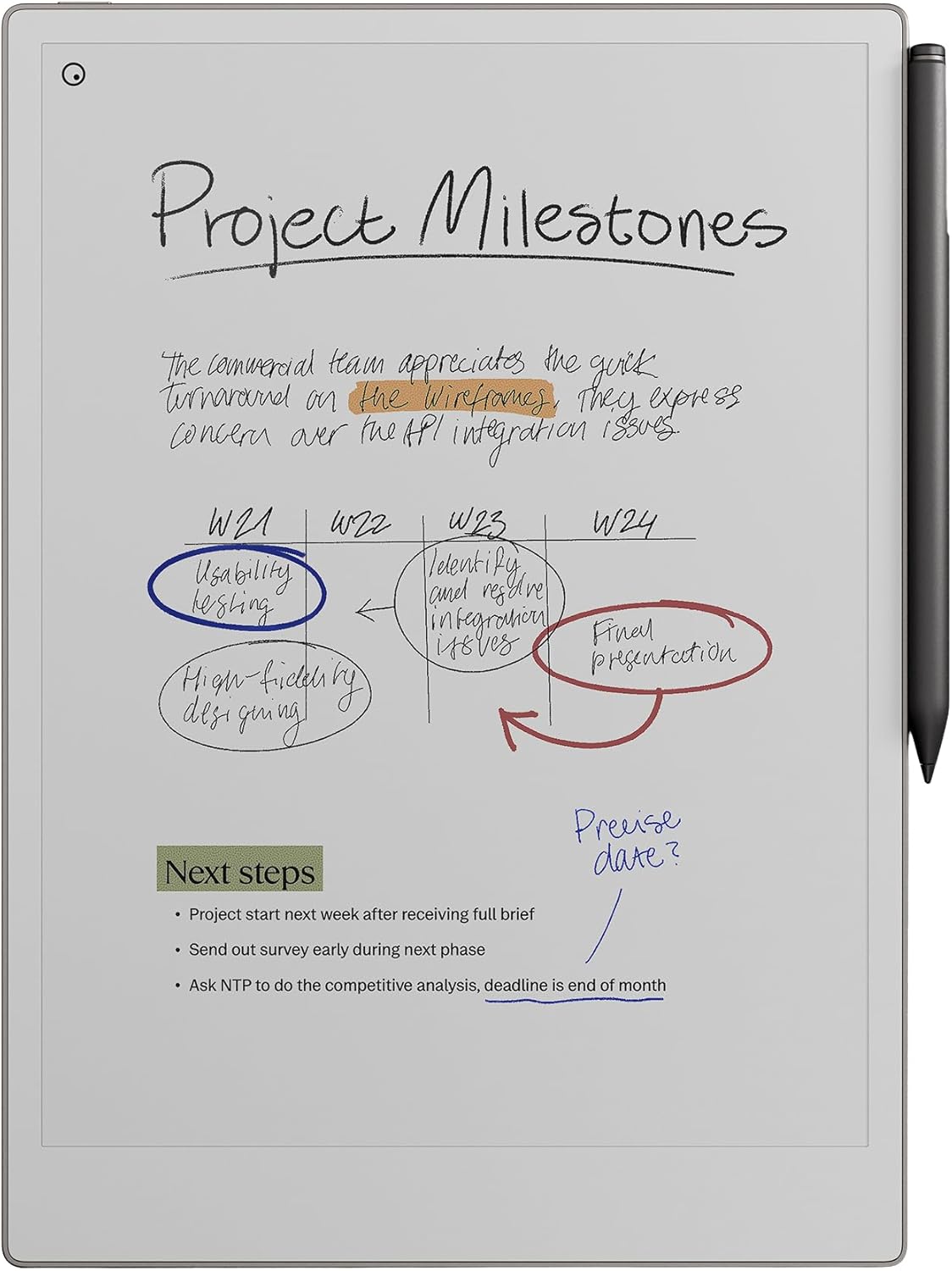 reMarkable Paper Pro with Marker Plus product image