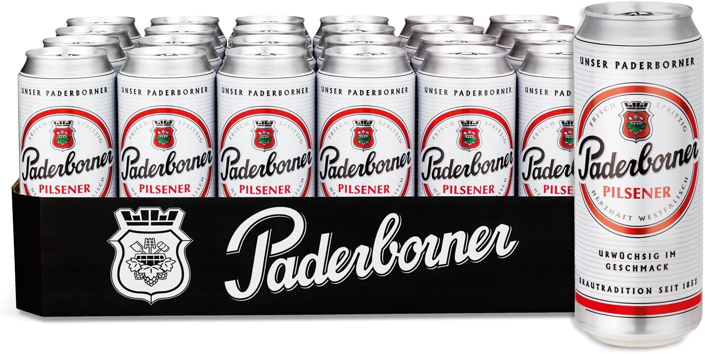 Paderborner Pilsener 24er-Dosentray