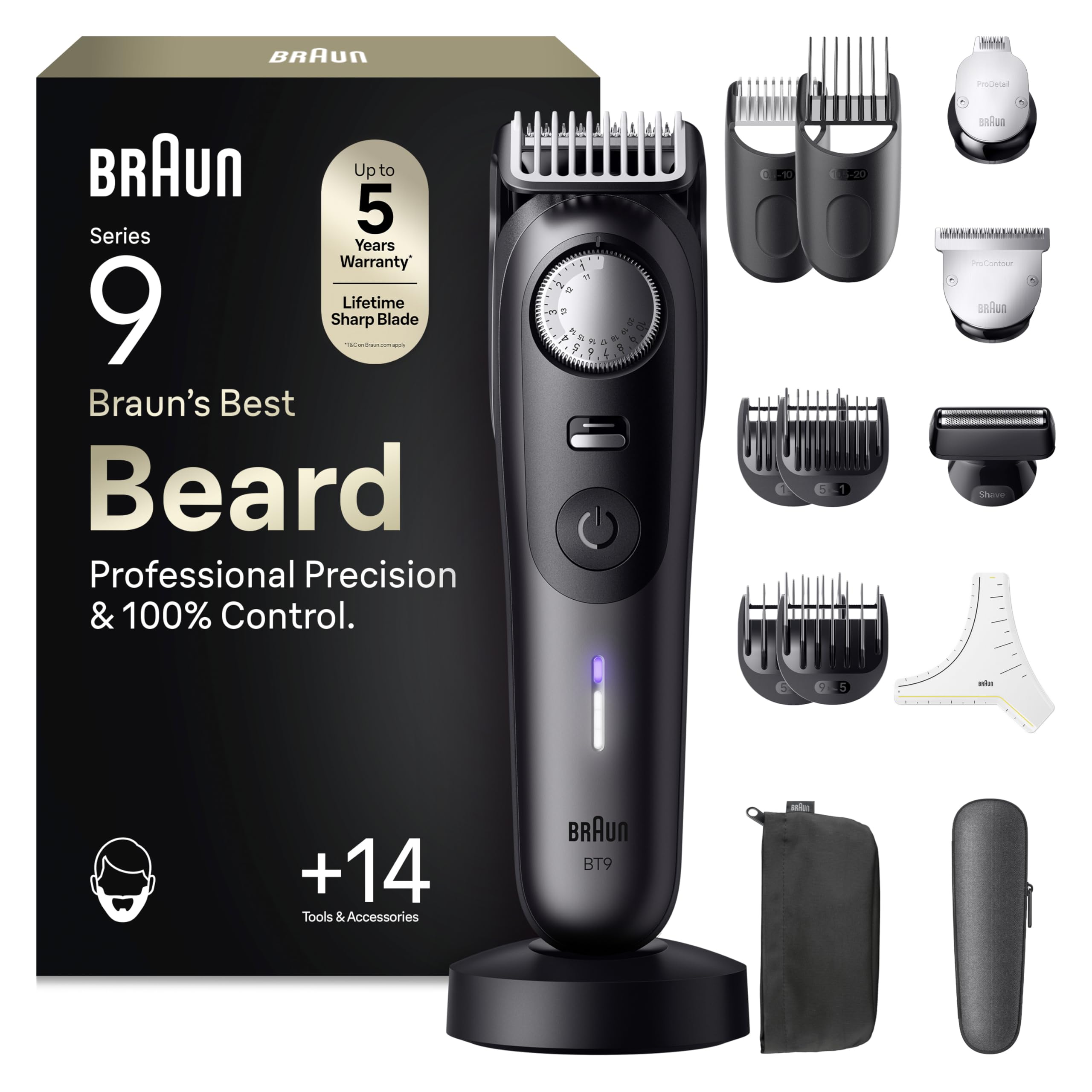Braun Series 9 BT9565 Titan Barttrimmer-Set