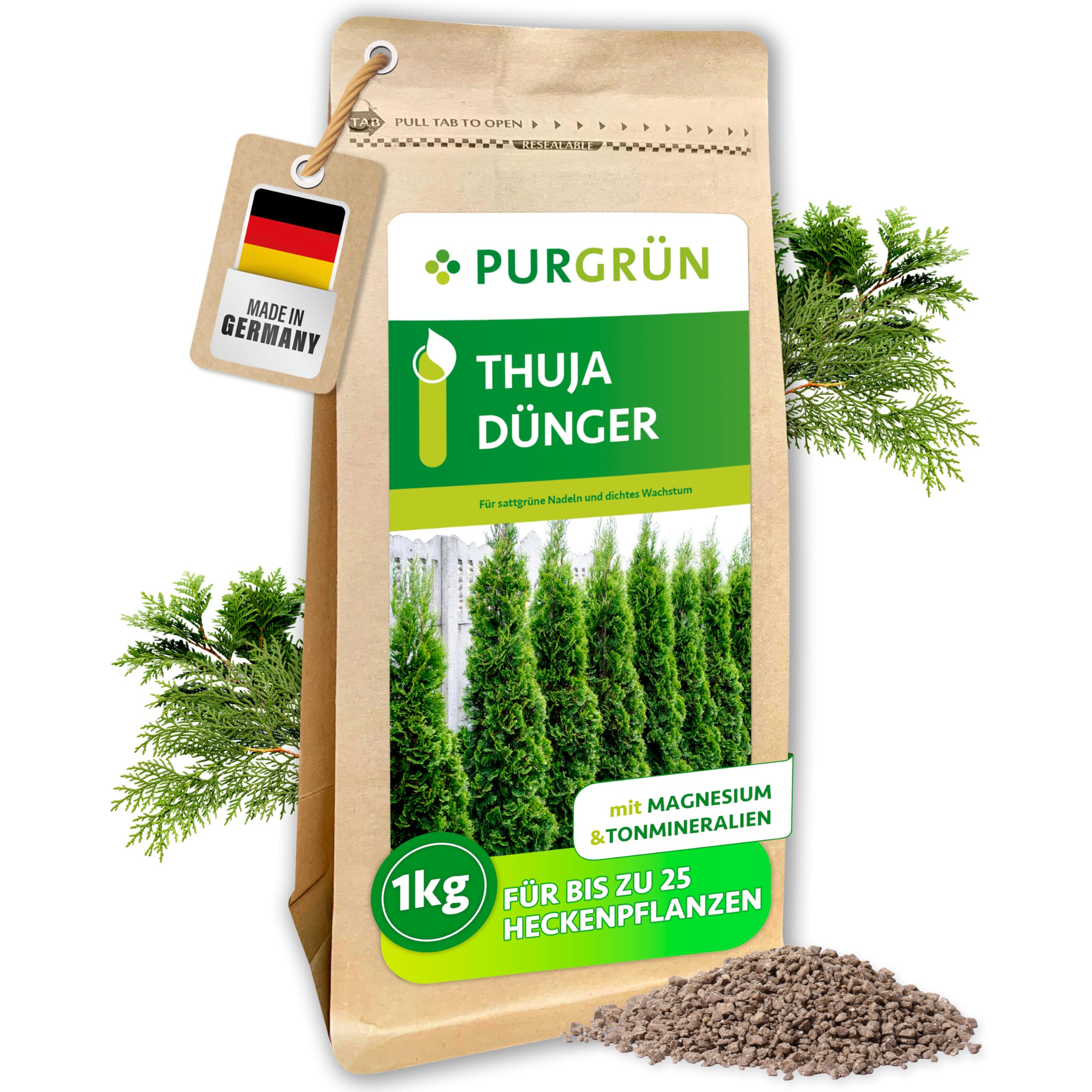 COMPO Heckenturbo Spezial-Dünger in der 4-kg-Packung