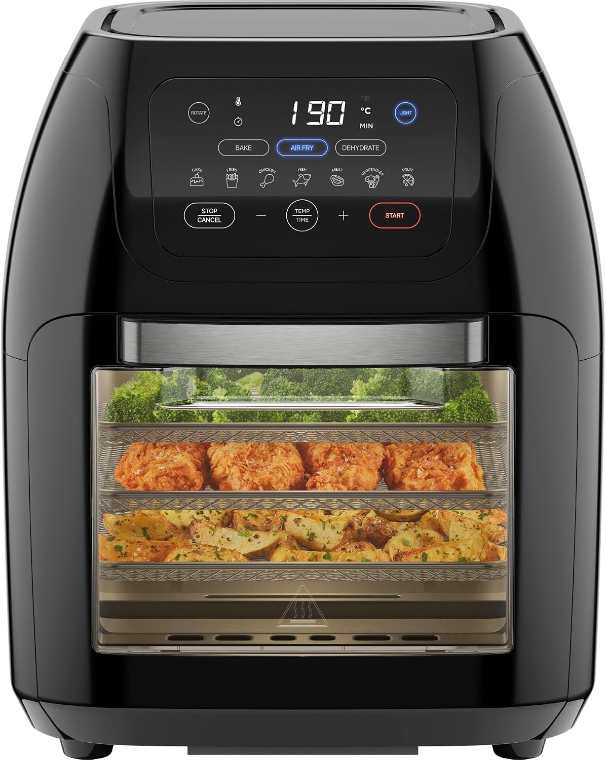 Chefman 10-Liter-Multifunktions-Heißluftfritteuse