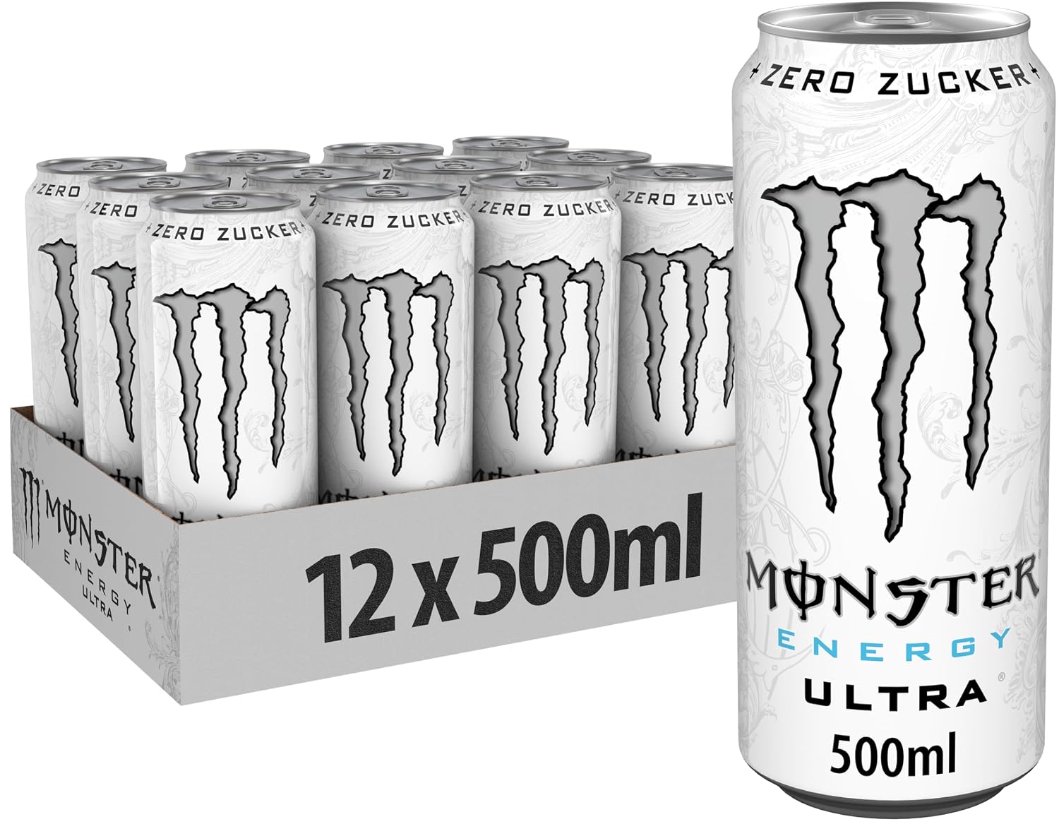 Monster Energy Ultra White 12 x 500 ml