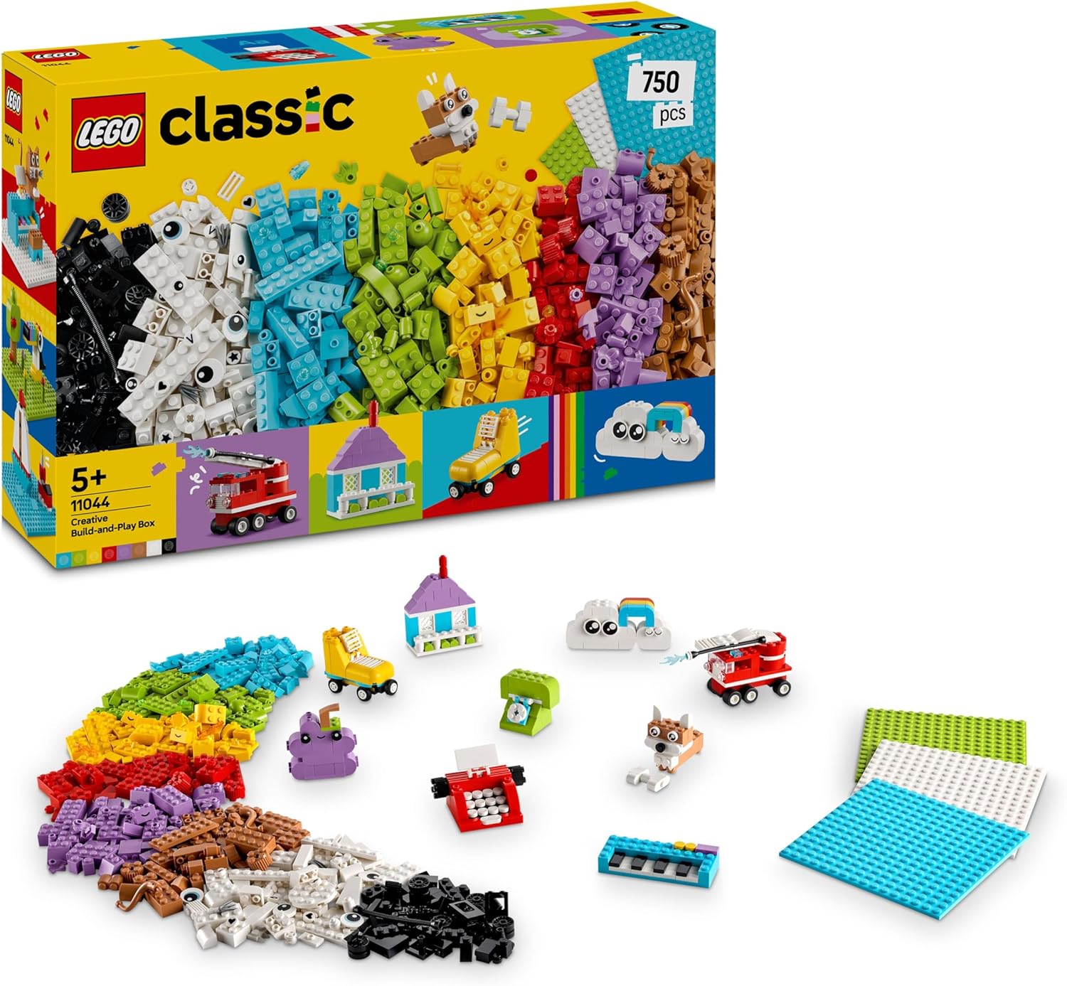 LEGO Classic 11044 750 片创意积木盒