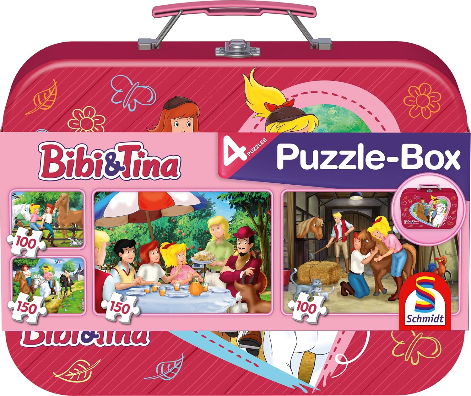 Schmidt Spiele Bibi und Tina 4 Kinderpuzzle fuer 9,99 EUR bei Amazon