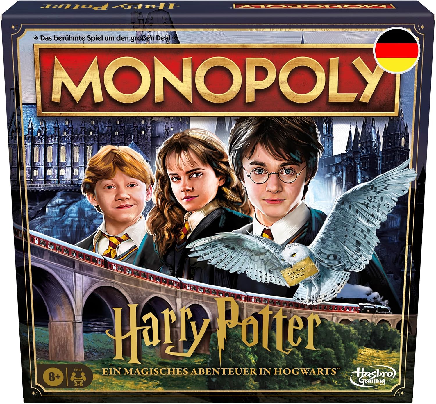 Monopoly Harry Potter Edition offizielles Amazon Produktbild