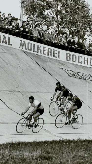Rose Bikes historical cycling image from official about page