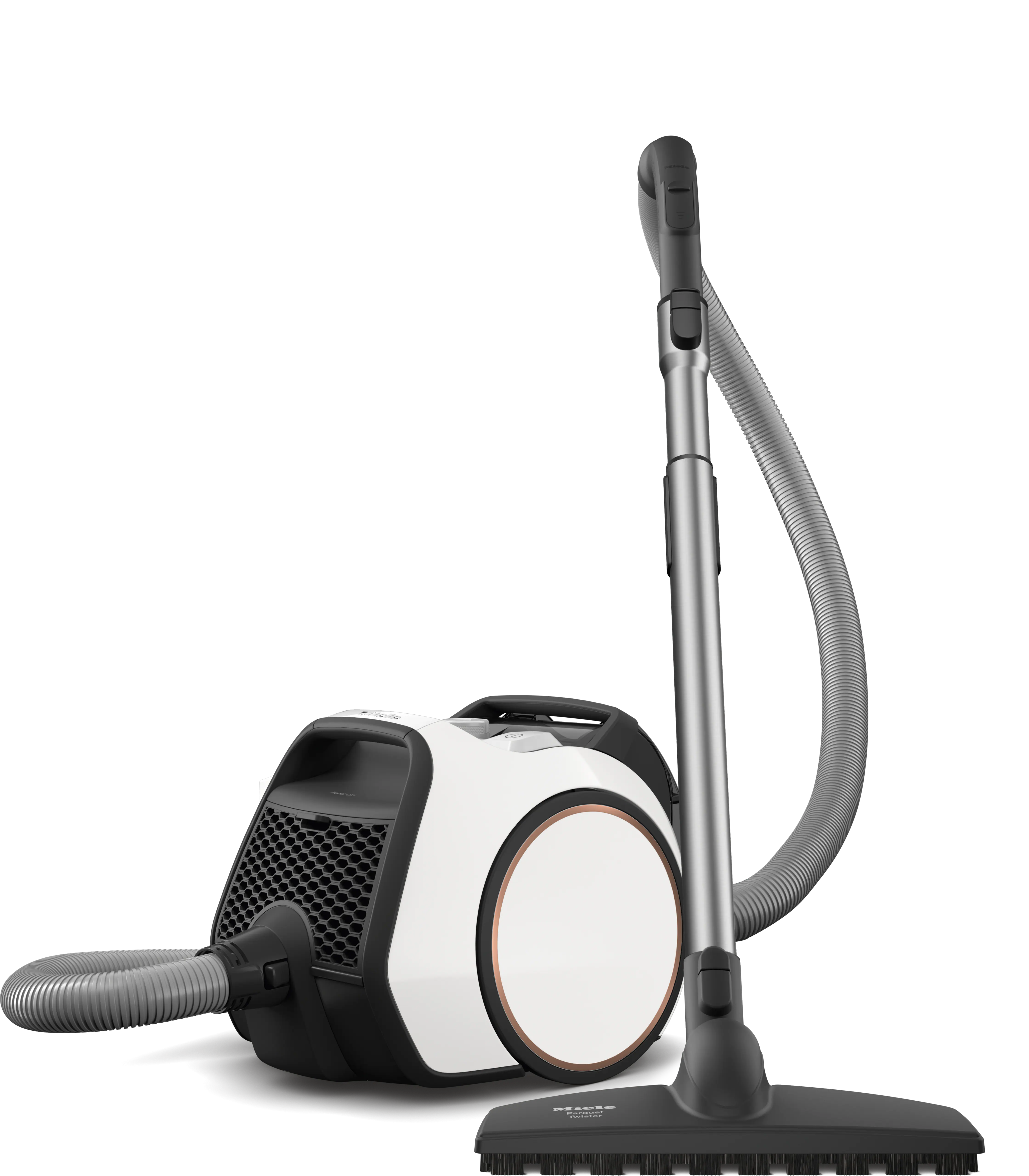 Miele 美诺 Boost CX1 Parquet PowerLine 莲花白无袋卧式吸尘器（11602400）