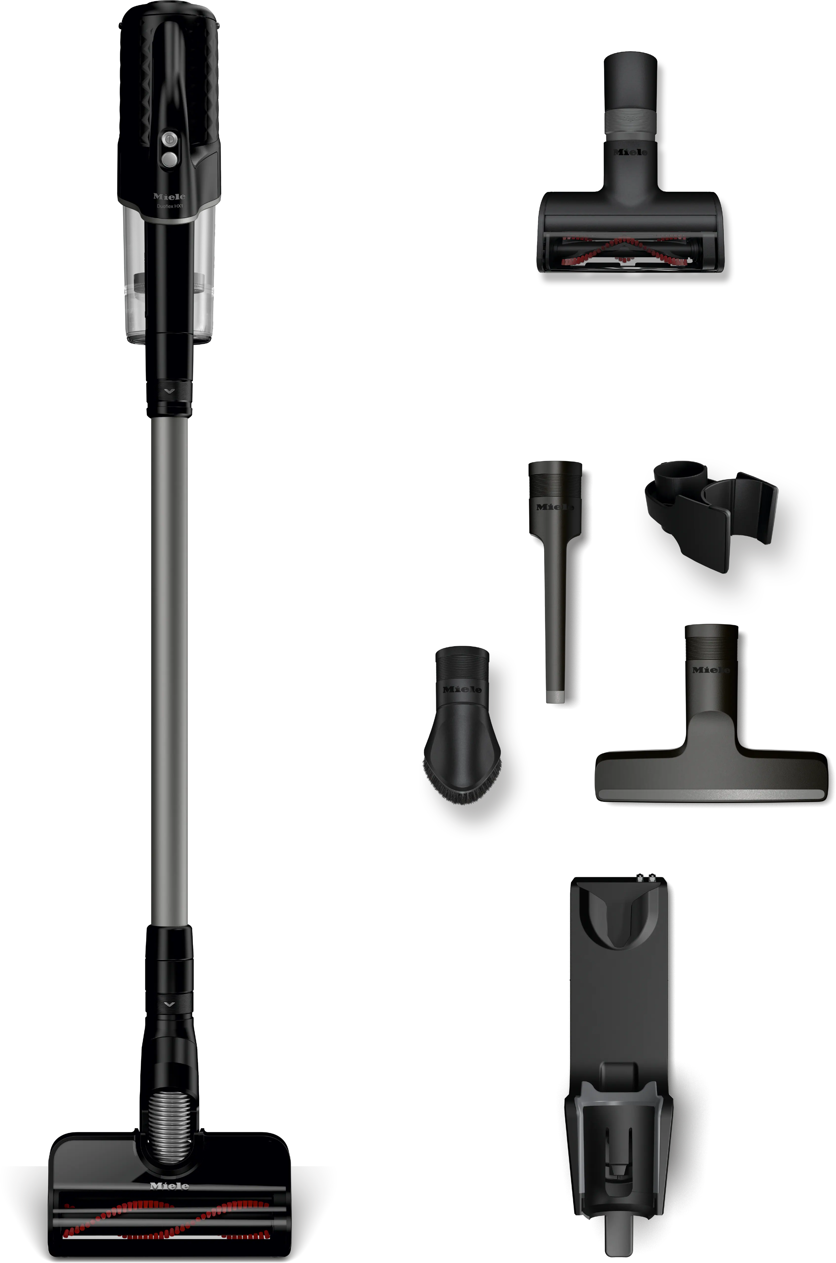 Miele 美诺 Duoflex HX1 Cat & Dog 黑曜石黑无线手持吸尘器（12377690）