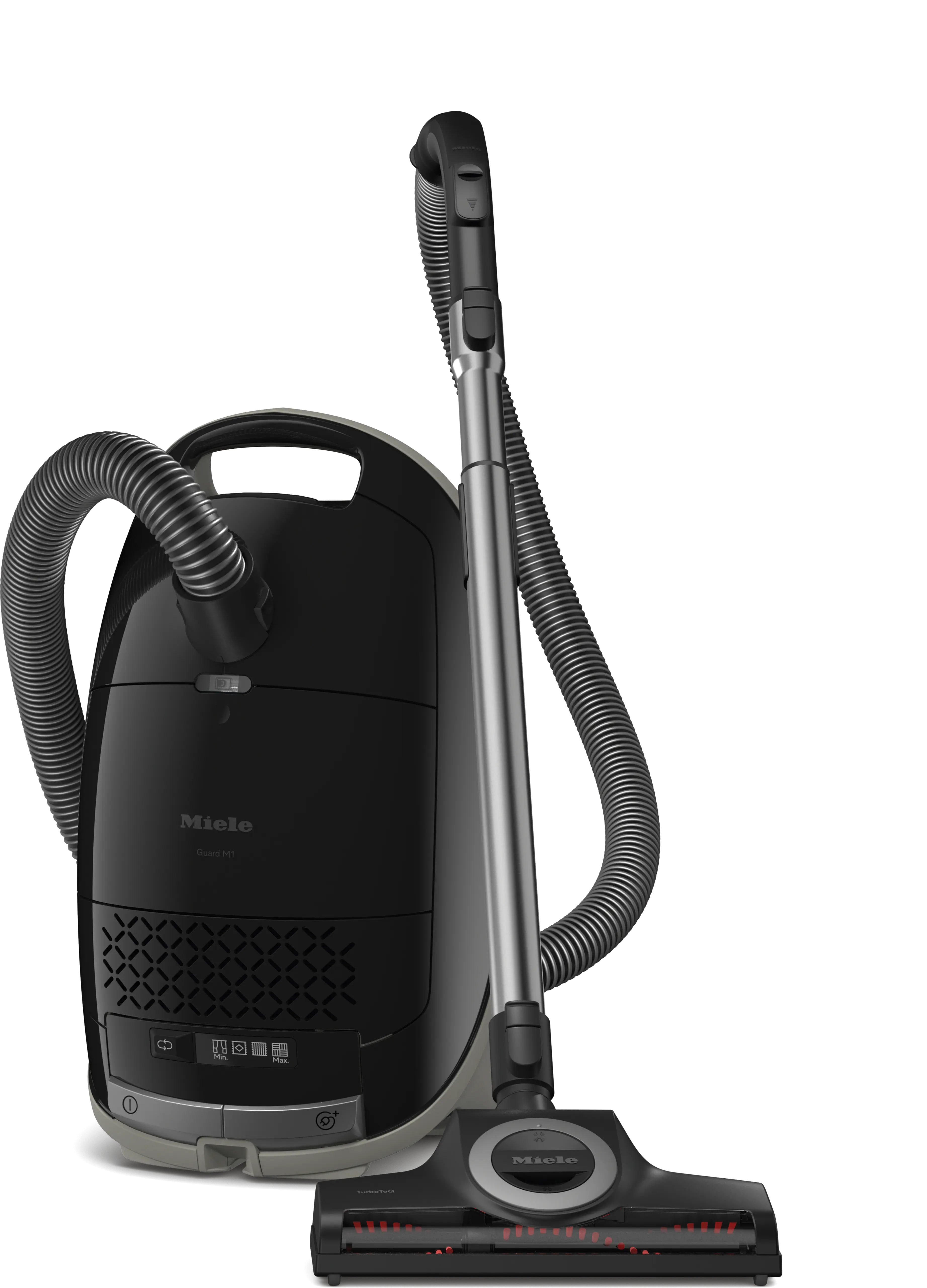 Miele 美诺 Guard M1 Cat & Dog 黑曜石黑袋式卧式吸尘器（12560300）