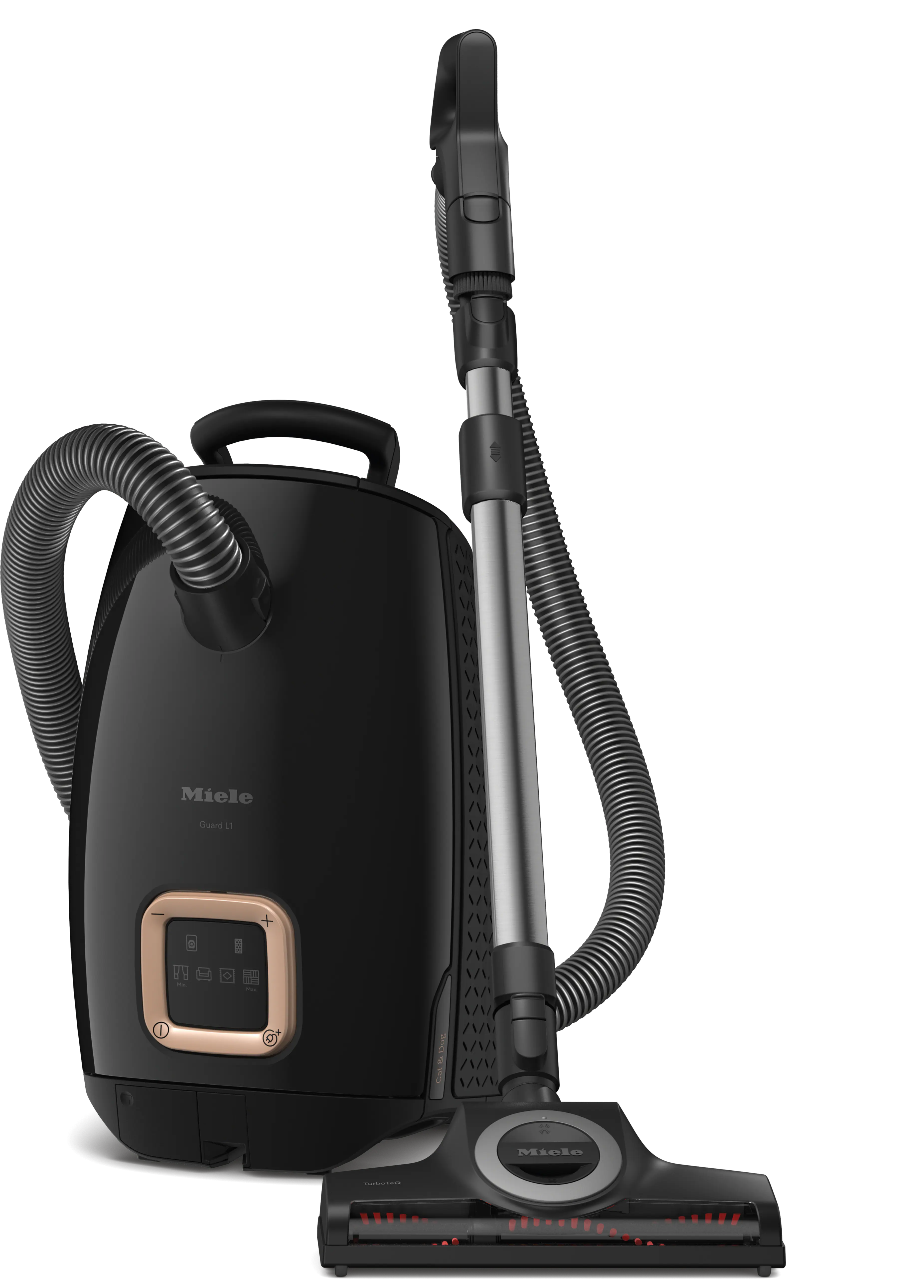 Miele 美诺 Guard L1 Cat & Dog 黑曜石黑袋式卧式吸尘器（12558930）