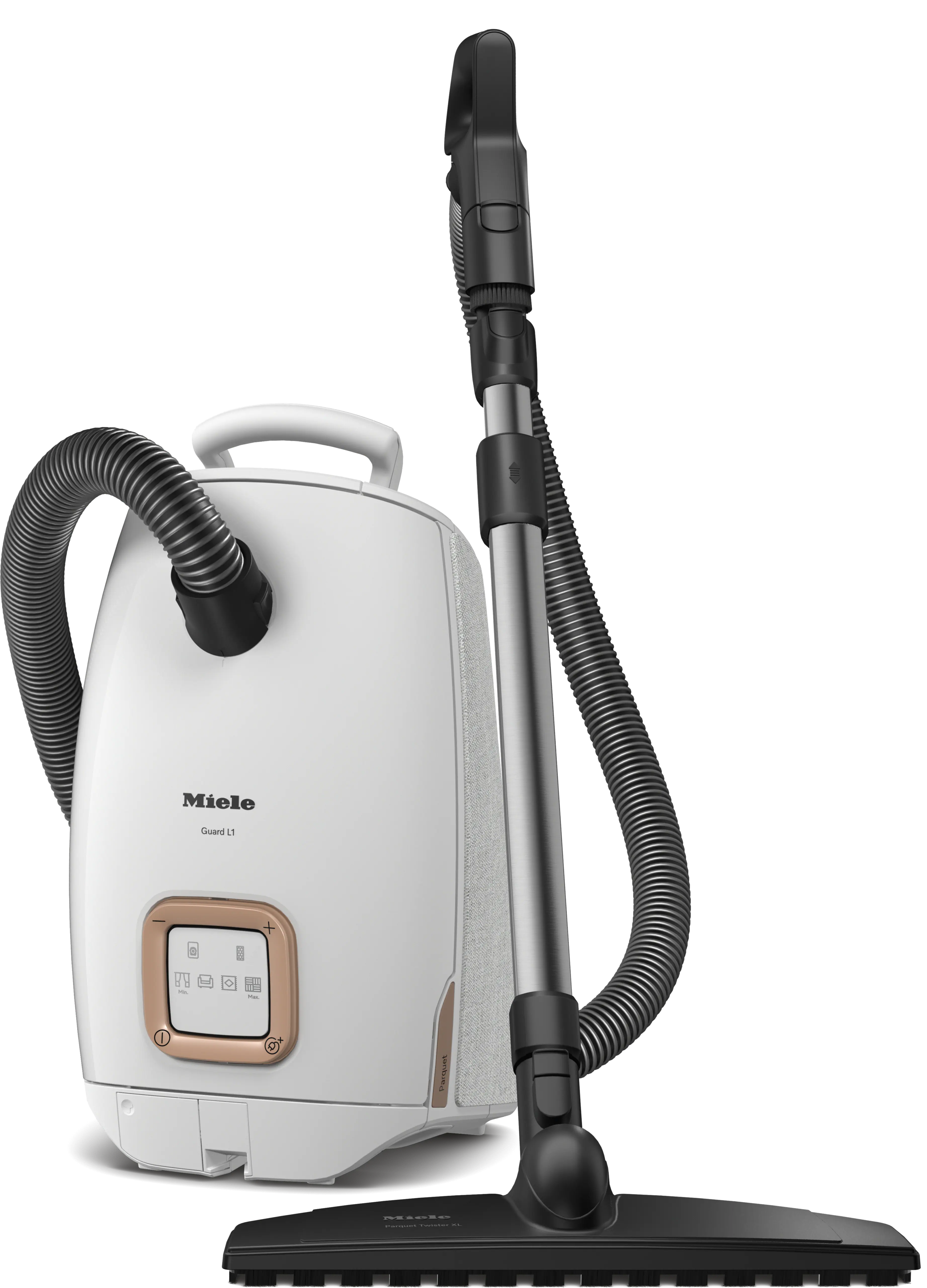 Miele Guard L1 Parquet XL brilliant white bagged cylinder vacuum (12559010)