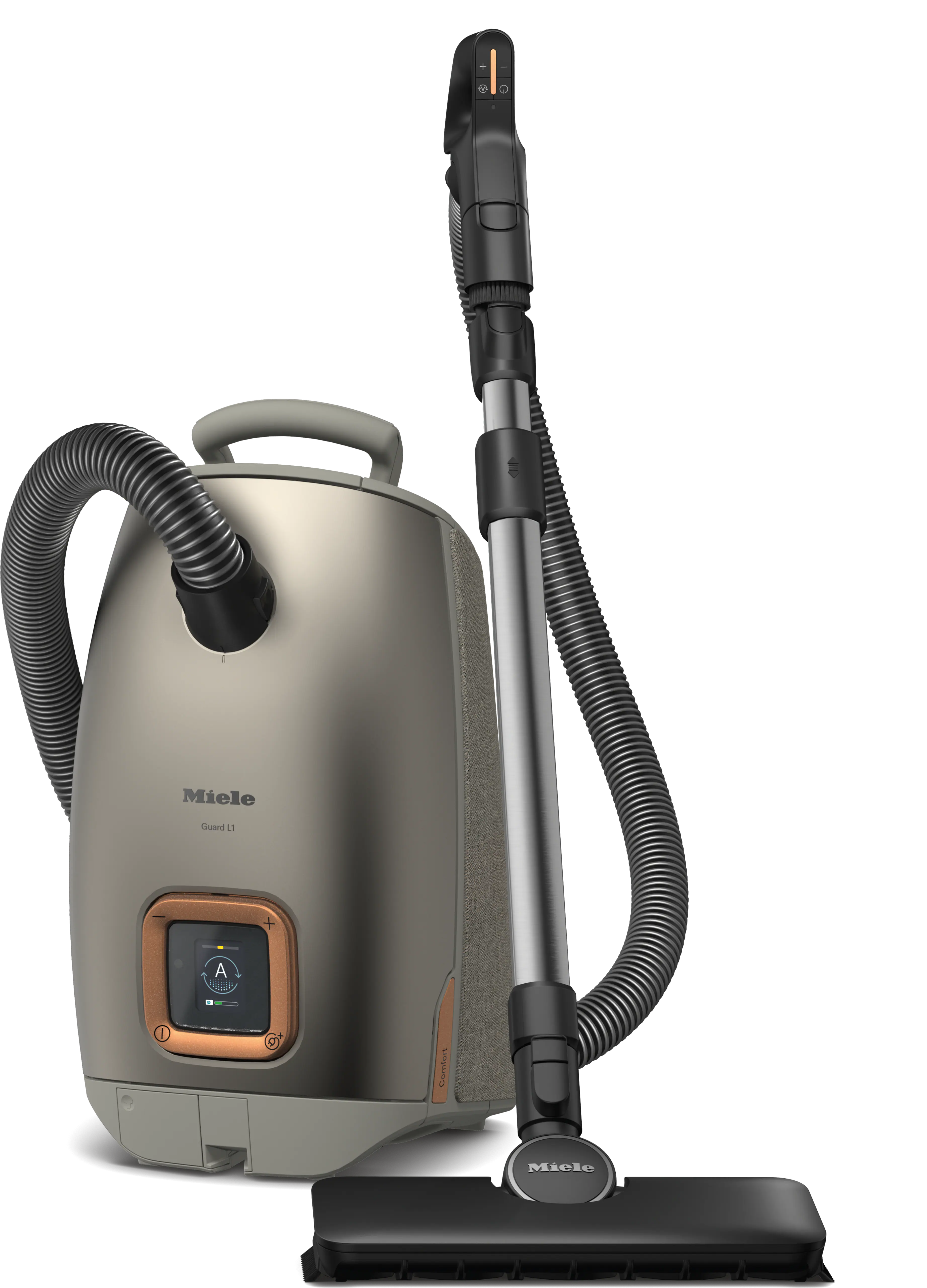 Miele 美诺 Guard L1 Comfort 钛灰色袋式卧式吸尘器（12559020）