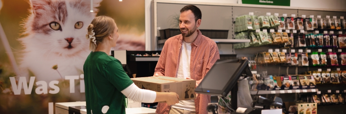 Fressnapf Click & Collect: immer versandkostenfrei im Markt abholen