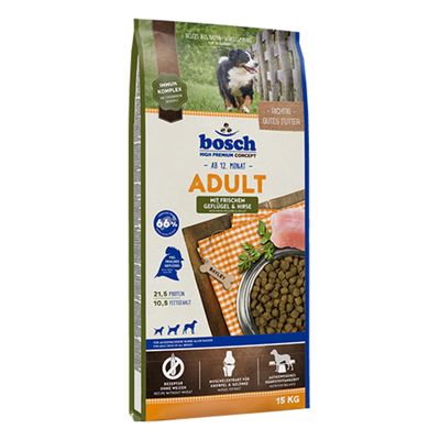 bosch Adult Gefluegel und Hirse 15 kg bei bitiba
