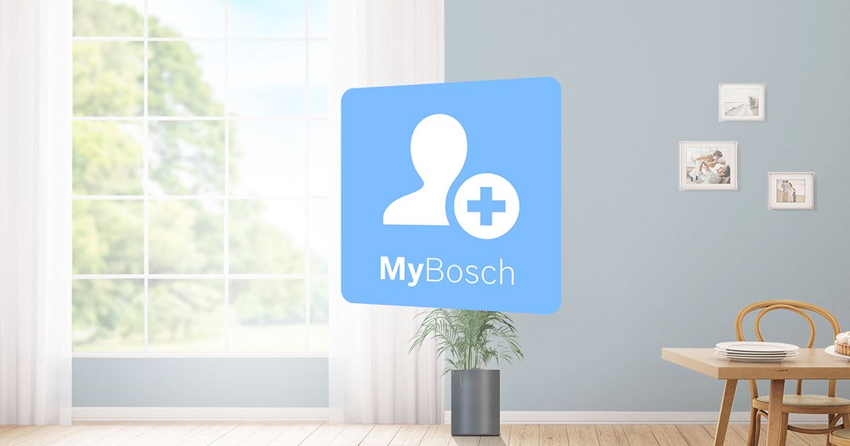 MyBosch-Konto für registrierte Hausgeräte