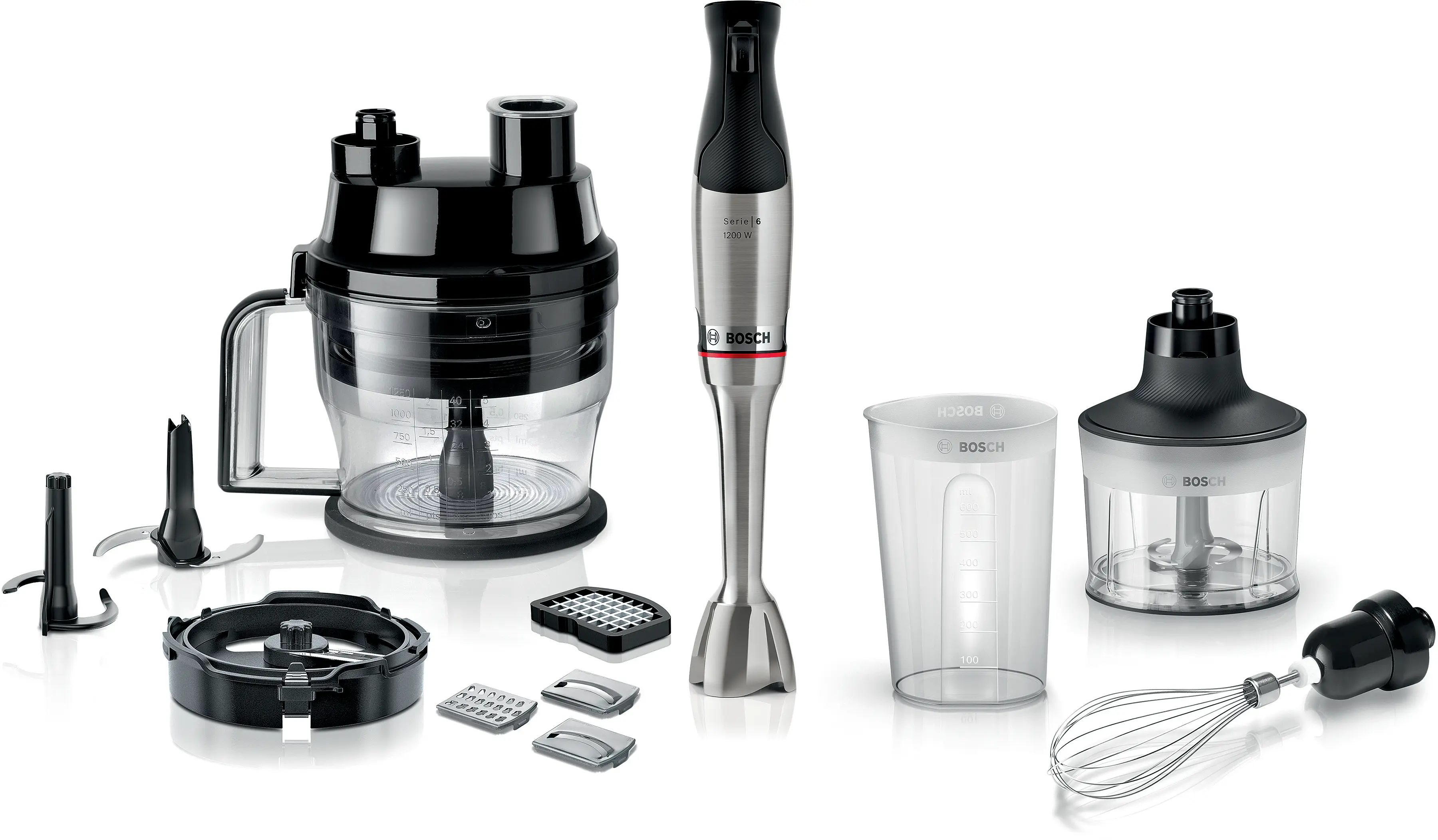 Bosch 博世 ErgoMaster Serie 6 1200W 食品处理套装（MSM6M8X1）
