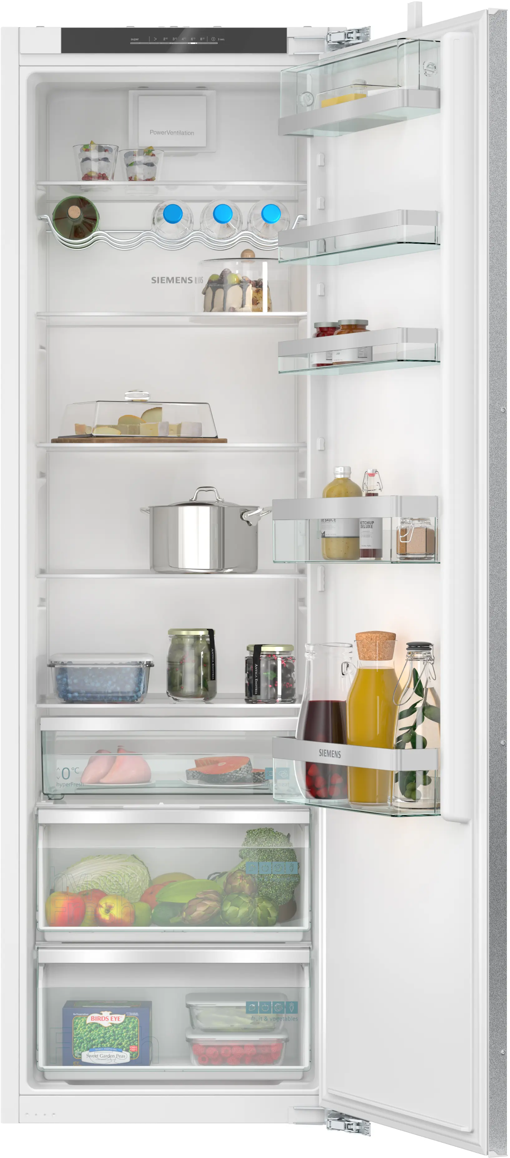 Siemens iQ500 cabinet-front-dependent built-in refrigerator 177.2 x 55.8 cm (KI81RADD0)